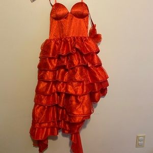 Harley Quinn red dress costume